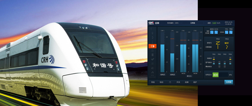 中國中車 城軌車及動車顯示屏界面設(shè)計及QT、Codesys、Fltk界面及控件開發(fā)